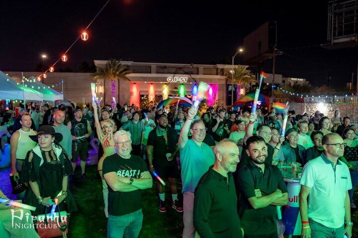On stage at the Fruit Loop block party